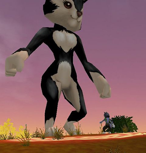 画像ギャラリー No.003のサムネイル画像 / 「いきものがたり」,巨大イヌとウサギが来襲。倒せばレア装備品を落とすかも