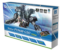 画像集#003のサムネイル/Leadtek,オリジナルクーラー搭載のOC版9600 GSOカードを発売