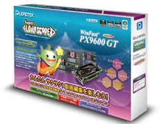 画像集#003のサムネイル/アスク,Super LoiLoScope付属のLeadtek製9600 GTカードを発売