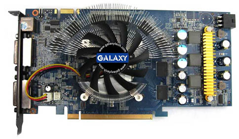 画像集#001のサムネイル/MVK,Zalmanクーラー搭載のGALAXY製9600 GTカードを発売