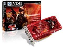 画像集#002のサムネイル/MSI,「Rainbow Six:Vegas 2」付属のOC版9600 GTカードを発売