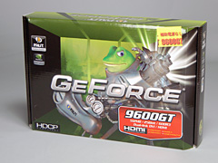 画像集#014のサムネイル/補助電源不要のPalit製GeForce 9600 GTカードを試す。消費電力面のメリットはないが,コストパフォーマンスに魅力