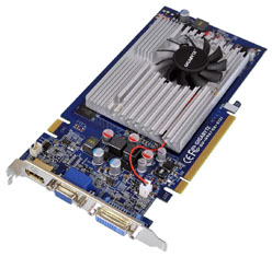 画像集#001のサムネイル/GIGABYTE製の省電力版9600 GTカードが1スロット仕様で登場