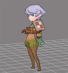 画像集#011のサムネイル/「キノスワールド」1次職全3種の新3Dモデル画像が公開に