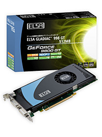 画像集#008のサムネイル/ELSA,9500 GT搭載カード3製品と9800 GTカード1製品を発売