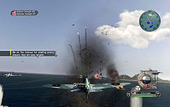 画像集#015のサムネイル/太平洋戦争を舞台にした激しい海空戦を描く「Battlestations::Pacific」のデモ版をUp