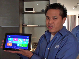 ꡼ No.003Υͥ / COMPUTEXIntelBay Trail֥åȤμưǥ25601440ɥåȤι3Dեåڲư!?