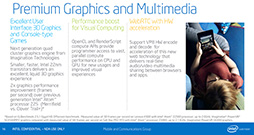 画像集#004のサムネイル/Intel,Silvermont世代のスマホ向けSoC「Atom Z3400/Z3500」を発表。Snapdragon 800やApple A7をしのぐ性能をアピール