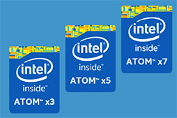 画像ギャラリー No.002のサムネイル画像 / 次世代Atomプロセッサの名前は「Atom x7・x5・x3」に。Intelが命名ルールの変更を発表