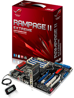 ������#004�Υ���ͥ���/ASUS��3-way SLI�б��Υ����ޡ�����Intel X58�ޥ����ܡ��ɡ�Rampage II Extreme��ȯɽ