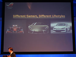 画像ギャラリー No.004のサムネイル画像 / ASUS,超ハイエンドからEee PCまで,全レンジでゲーマー向けPCを推進へ