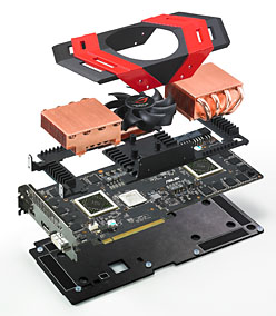 画像ギャラリー No.003のサムネイル画像 / HD 5870を2基搭載した“最強”カード「ARES」ついに国内発売。14万円ナリ