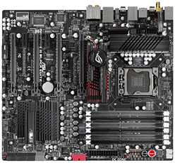 画像ギャラリー No.002のサムネイル画像 / ASUS，ゲーマー向けX58マザー特別版「Rampage III Black Edition」を発売