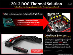 画像ギャラリー No.019のサムネイル画像 / ASUS,次世代R.O.G.マザー「Maximus V」など「Z77」チップセット搭載製品を予告。独自機能の解説も