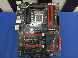 画像ギャラリー No.008のサムネイル画像 / ASUS,Intel Z87 Expressを搭載する「R.O.G.」ブランドのゲーマー向けマザーボードなどを披露