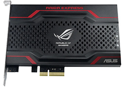 画像ギャラリー No.003のサムネイル画像 / ASUS,カード上でRAID 0を構築したPCIe 2.0カード型SSD「RAIDR Express」を27日に国内発売