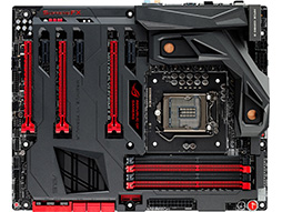 画像ギャラリー No.001のサムネイル画像 / ASUS，「MAXIMUS VII FORMULA」を発売。全体を覆うカバーと空冷液冷両対応ヒートシンク装備したゲーマー向けハイエンドマザーボード