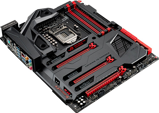 画像ギャラリー No.002のサムネイル画像 / ASUS，「MAXIMUS VII FORMULA」を発売。全体を覆うカバーと空冷液冷両対応ヒートシンク装備したゲーマー向けハイエンドマザーボード