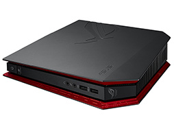 画像集#008のサムネイル/ASUS,PS4よりも小さな静音ゲームPC「R.O.G. GR8」を12月5日に発売。第1世代MaxwellベースのカスタムGPUを採用