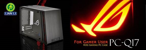 画像ギャラリー No.001のサムネイル画像 / ディラック,Lian LiとR.O.G.コラボのMini-ITX対応PCケースを発売
