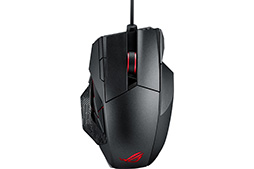 画像ギャラリー No.003のサムネイル画像 / ASUS，ワイヤレス＆ワイヤード両対応のMMO向け多ボタンマウス「ROG Spatha」を発表。秋葉原では9月9日に2店舗で先行販売開始