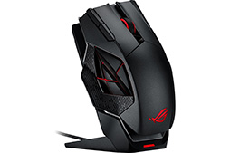 画像ギャラリー No.008のサムネイル画像 / ASUS，ワイヤレス＆ワイヤード両対応のMMO向け多ボタンマウス「ROG Spatha」を発表。秋葉原では9月9日に2店舗で先行販売開始