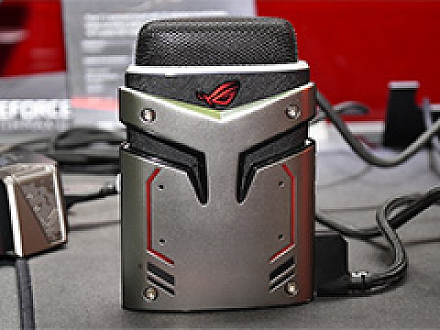Computex ノイズキャンセリング機能搭載のゲーム実況向けマイク Rog Strix Magnus がasusから登場