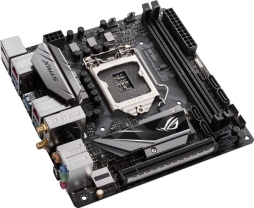 画像ギャラリー No.001のサムネイル画像 / Mini-ITXサイズのゲーマー向けH270マザーボード「ROG STRIX H270I GAMING」が国内発売