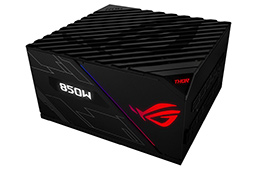 画像ギャラリー No.003のサムネイル画像 / ASUS,ROGブランド初のATX電源ユニットを国内発売。有機ELパネルとAura Sync対応のカラーLED搭載