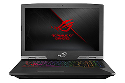 画像ギャラリー No.002のサムネイル画像 / ASUS,RTX 2080搭載のゲーマー向けノートPC「ROG G703GX」を国内発売。税込価格は約64万7000円前後