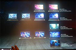 ���������꡼ No.003�Υ���ͥ������ / ASUS�������Ρ���PC�䥲���ޡ�������Х���ǥ����ץ쥤�ʤɿ����ʤ�¿��ȯɽ��������ˤ�Ȥ���2���̥Ρ���PC�����ܤ�