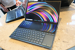 ���������꡼ No.036�Υ���ͥ������ / ASUS�������Ρ���PC�䥲���ޡ�������Х���ǥ����ץ쥤�ʤɿ����ʤ�¿��ȯɽ��������ˤ�Ȥ���2���̥Ρ���PC�����ܤ�