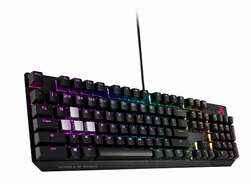 画像ギャラリー No.002のサムネイル画像 / ASUS,光学式スイッチ採用のゲーマー向けキーボード2製品3モデル発売
