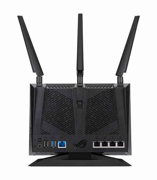 画像ギャラリー No.003のサムネイル画像 / ASUS,802.11ac対応の光るゲーマー向け無線LANルーターを国内発売