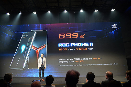 ���������꡼ No.002�Υ���ͥ������ / ASUS�������ޡ��������ޡ��ȥե����ROG Phone II�פ������Ծ������ȯɽ��1TB���ȥ졼����ܤΡ�Ultimate Edition�פ��о�