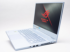 銀色の薄型ノートPC「ROG Zephyrus S GX502GV」テストレポート。ゲーマー向けらしくない見た目に充実のスペックが見どころだ