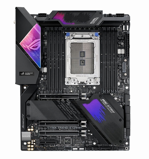 ���������꡼ No.004�Υ���ͥ������ / ASUS����3����Threadripper�б���TRX40���åץ��å���ܥ����ޡ������ޥ����ܡ��ɤ�ȯɽ