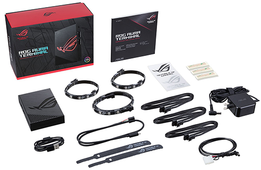 画像ギャラリー No.003のサムネイル画像 / ASUS,映像に合わせてLEDイルミネーションを制御するLEDコントローラーを国内発売