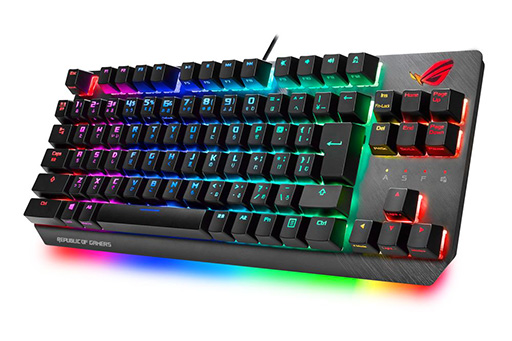 画像ギャラリー No.002のサムネイル画像 / ROG,Cherry MXスイッチ採用の10キーレス日本語キーボードを発売