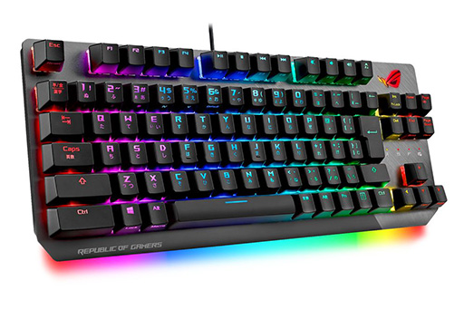 画像ギャラリー No.003のサムネイル画像 / ROG,Cherry MXスイッチ採用の10キーレス日本語キーボードを発売