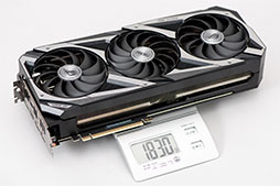 画像ギャラリー No.011のサムネイル画像 / ASUS製RTX 3070カード「ROG-STRIX-RTX3070-O8G-GAMING」レビュー。大型クーラーによるクロックアップでRTX 2080 Tiを超えた