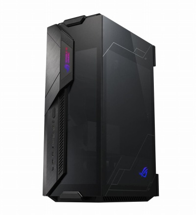 画像ギャラリー No.001のサムネイル画像 / マザーを斜めに取り付けて放熱効果を高めたMini-ITX PCケースがASUSから