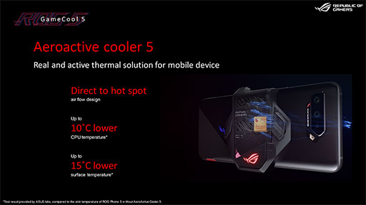 画像ギャラリー No.007のサムネイル画像 / ASUS,ゲーマー向けスマートフォン「ROG Phone 5」シリーズを発表。最上位モデルは容量18GBのメインメモリを搭載