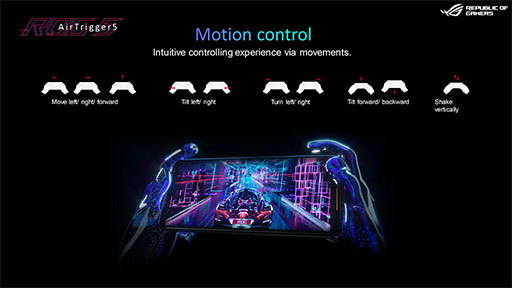 画像ギャラリー No.018のサムネイル画像 / ASUS,ゲーマー向けスマートフォン「ROG Phone 5」シリーズを発表。最上位モデルは容量18GBのメインメモリを搭載