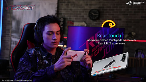 画像ギャラリー No.019のサムネイル画像 / ASUS,ゲーマー向けスマートフォン「ROG Phone 5」シリーズを発表。最上位モデルは容量18GBのメインメモリを搭載