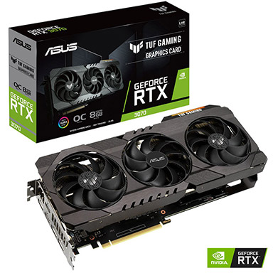 ASUSޥ˥кRTX 3080/3070/3060 Tiܥɤȯ