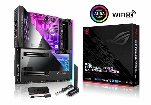 ���������꡼ No.001�Υ���ͥ������ / ASUS�����ܳʱ�����ͤ�Z690��ܥϥ�����ɥޥ�����ROG MAXIMUS Z690 EXTREME GLACIAL�פ��о�