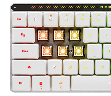 ���������꡼ No.002�Υ���ͥ������ / ���إ����פθ��ؼ������å�����Ѥ��������ޡ�����65�󥭡��ܡ��ɤ�ASUS�����о�