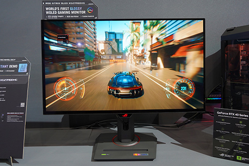 画像ギャラリー No.003のサムネイル画像 / ゲーマー向けディスプレイにも「AIアシスト」の波が来る? ASUSの最新有機ELディスプレイの見どころをチェック