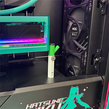 画像ギャラリー No.016のサムネイル画像 / ゲーマー向け新型有機ELディスプレイやRTX 5080搭載小型PC,初音ミクコラボPCパーツなどASUSが今後発売予定の製品を披露